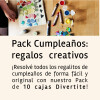 Pack Cumpleaños X 10 CAJA DIVERTITE Única