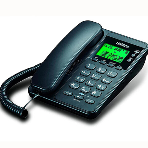 TELEFONO LINEA UNIDEN AS-6404 MESA/PARED c/Identificador Sin color