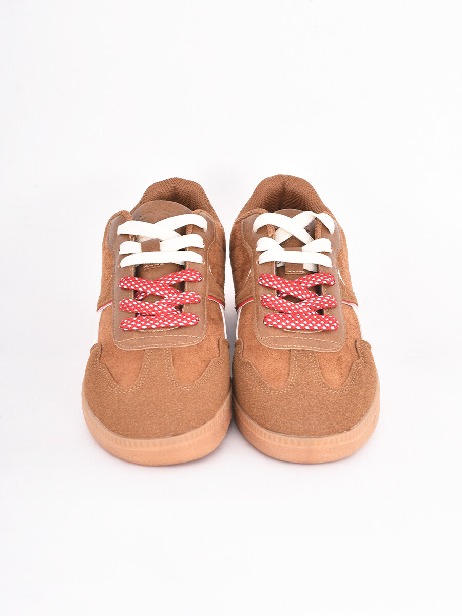 ZAPATILLA LACE - TAUPE 