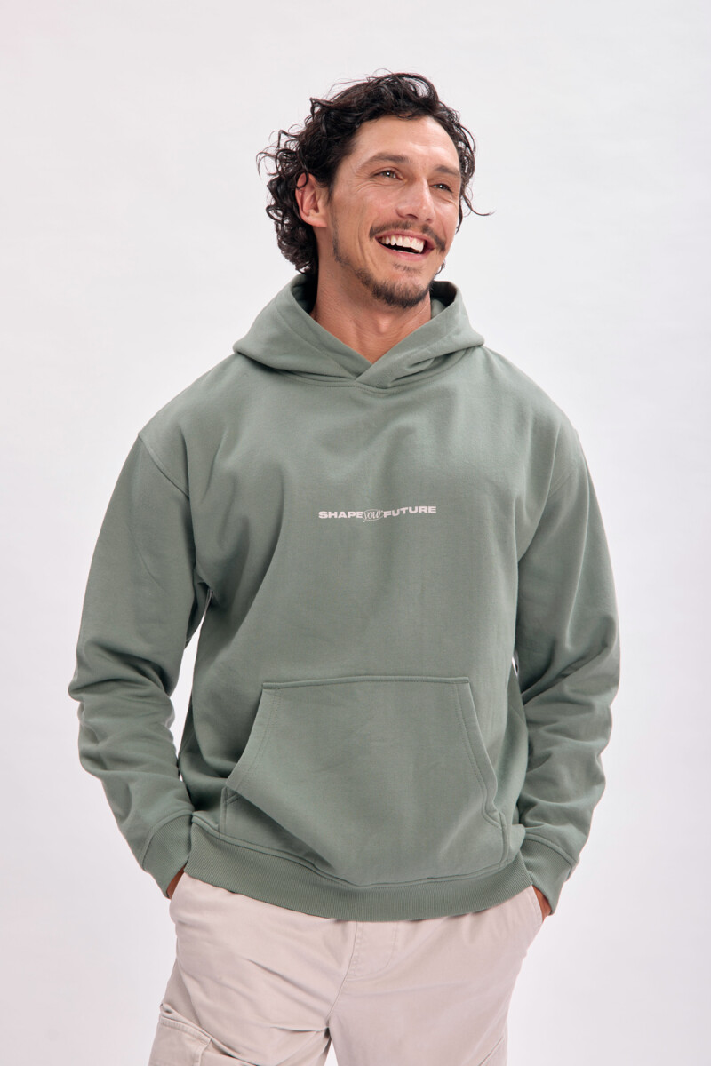 Canguro deportivo oversize - Shape Verde 