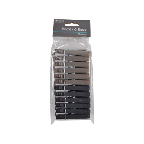 SET PALILLOS NEGRO PLÁSTICO MEN171TA