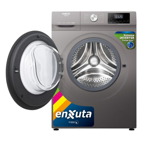 Lavarropa Automático Inverter Carga Frontal 10,5 kg - Titanium - China - Enxuta - LENX161050S Lavarropa Automático Inverter Carga Frontal 10,5 kg - Titanium - China - Enxuta - LENX161050S