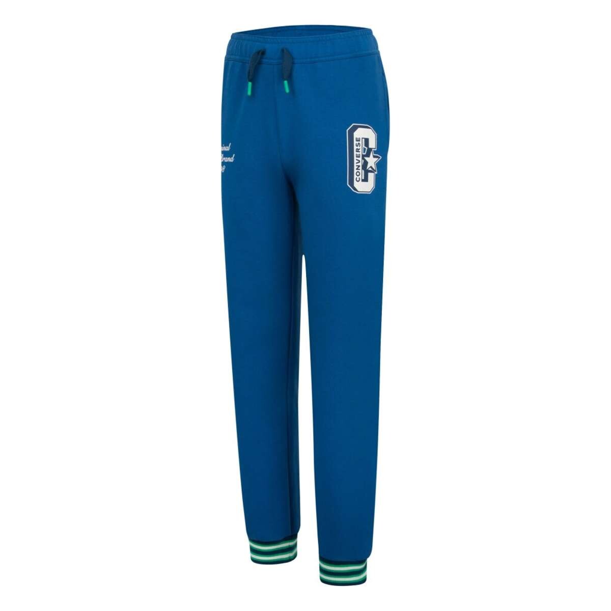 Pantalón Largo Retro Varsity Ft Jogger de Niño - Azul 