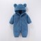 Body Oso Para Bebé Talle 3 Meses Polar Azul