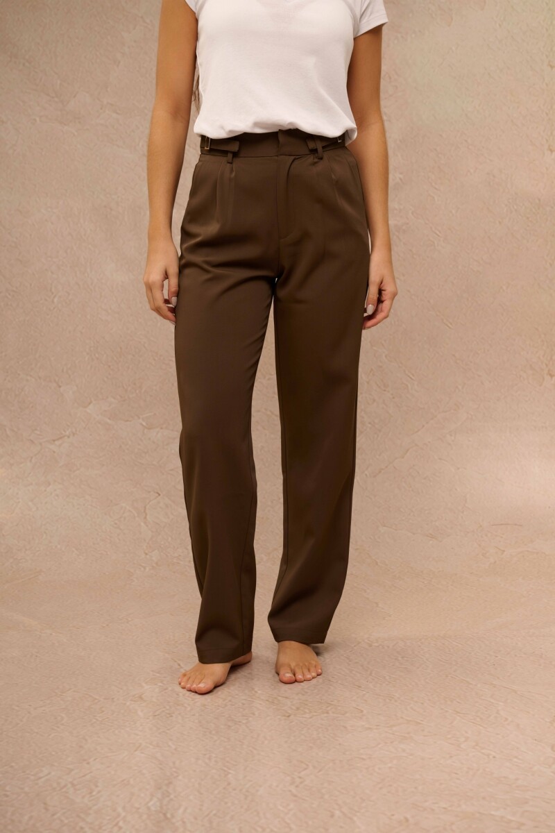 PANTALON ELBA CHOCOLATE PANTALON ELBA CHOCOLATE