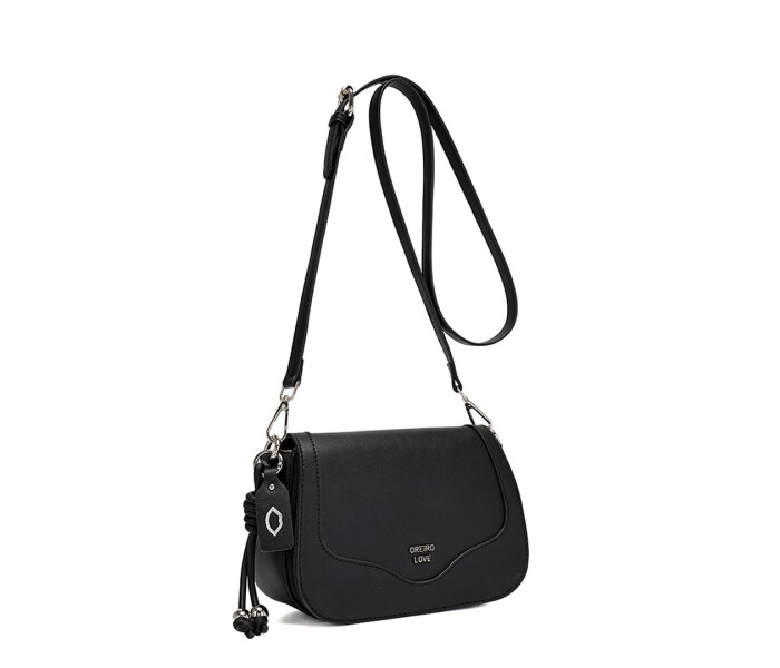 Cartera Las Oreiro Love Negro
