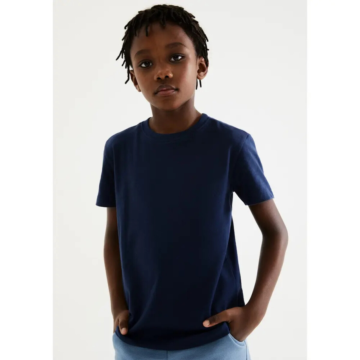 CAMISETA MM MASC - AZUL ESCURO 