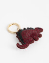 Llavero Strass Llavero Y Bag Charm Dinosaurio Strass - Rojo Burdeaux