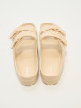 Sandalia Zhou Beige Claro