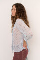 BLUSA DOT CELESTE