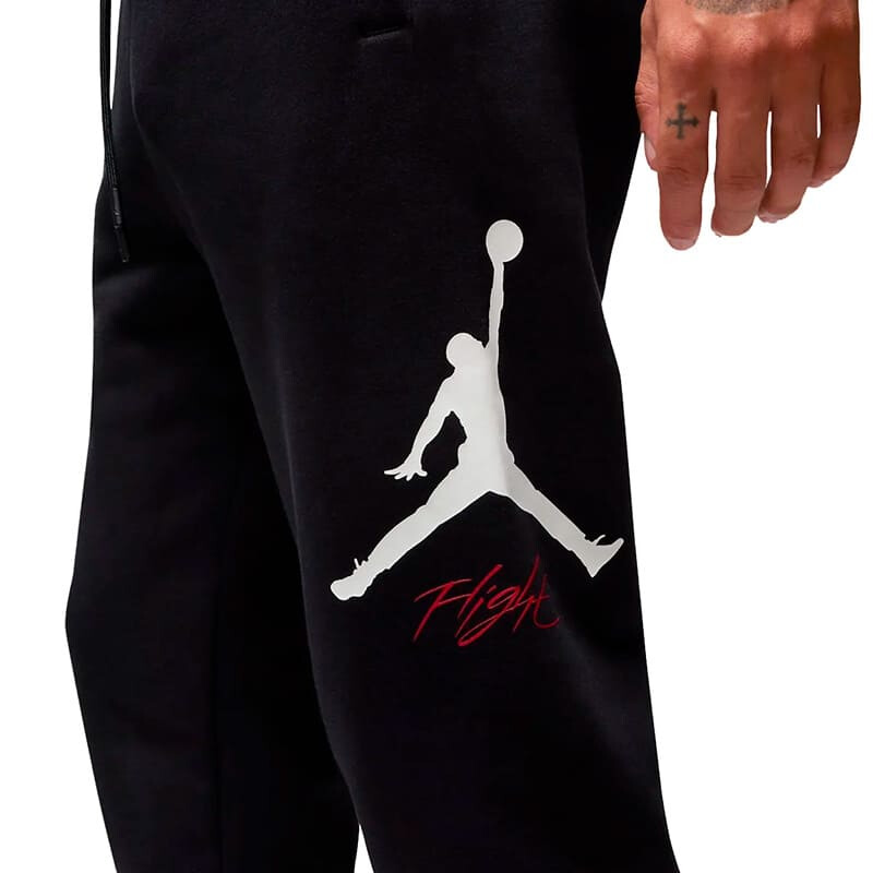 Pantalón Nike Jordan Fleece Baseline de Hombre - FD7345-010 Negro