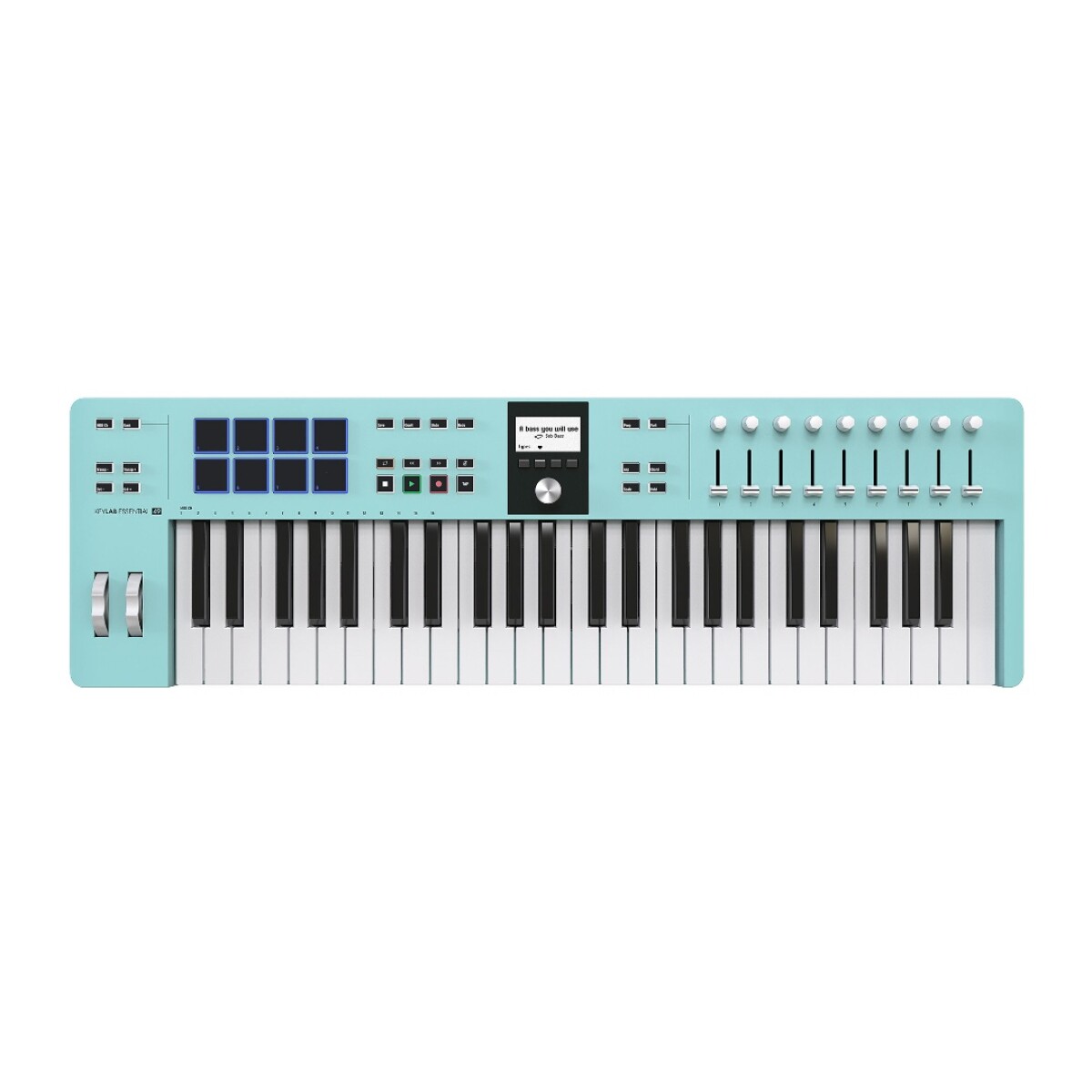 Controlador Midi Arturia Keylab Essential Mk3 49 Teclas Aquamarine 