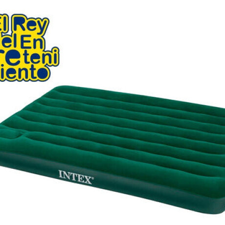 Colchón Inflable Intex 1 1/2plaza Grande Camping +inf Inx064762
