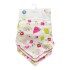 Set x3 baberos bandana GROW sandia rosa