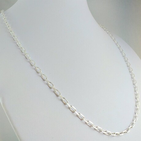 Cadena de plata 925. Modelo, FORCET, 60 cm. Cadena de plata 925. Modelo, FORCET, 60 cm.
