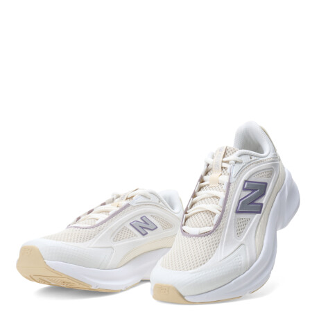 Championes de Mujer New Balance Training Cat Beige - Blanco