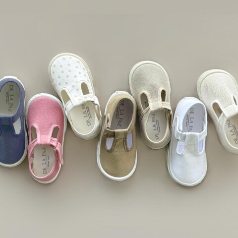 Guillermina De Lona Canvas Toddler Blanco