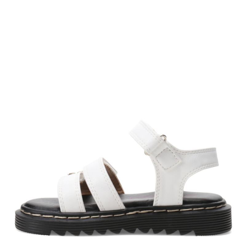 Sandalias de Niña MINI Miss Carol Tark Con Flores Blanco