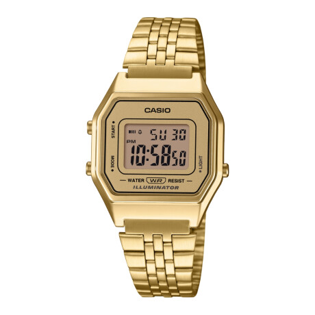 Reloj CASIO RETRO LA680WGA-9DF Acero Dorado Esfera 28mm 0