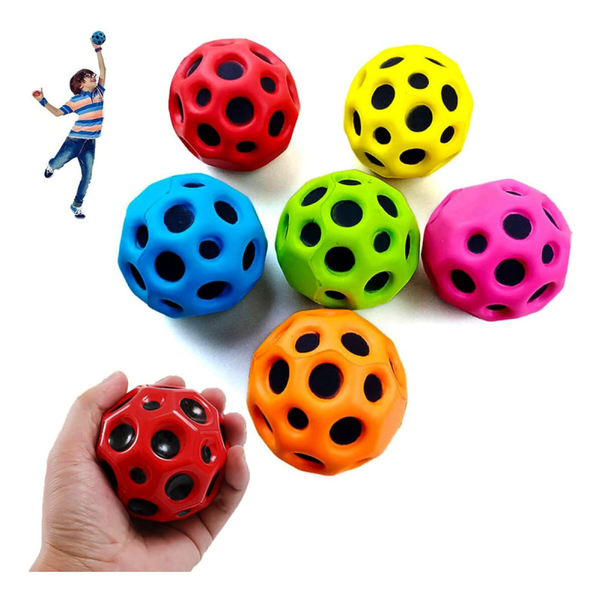 Pelotas hinchables de colores antiestrés - Pelotas Hinchables De Colores Antiestrés 