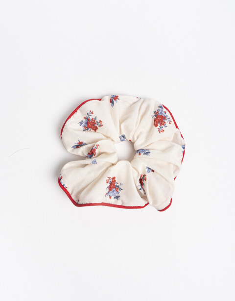 Skunzies Flores Scrunchie Flores - Estampado Flores
