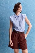 SHORT LAIKA Marrón Corteza