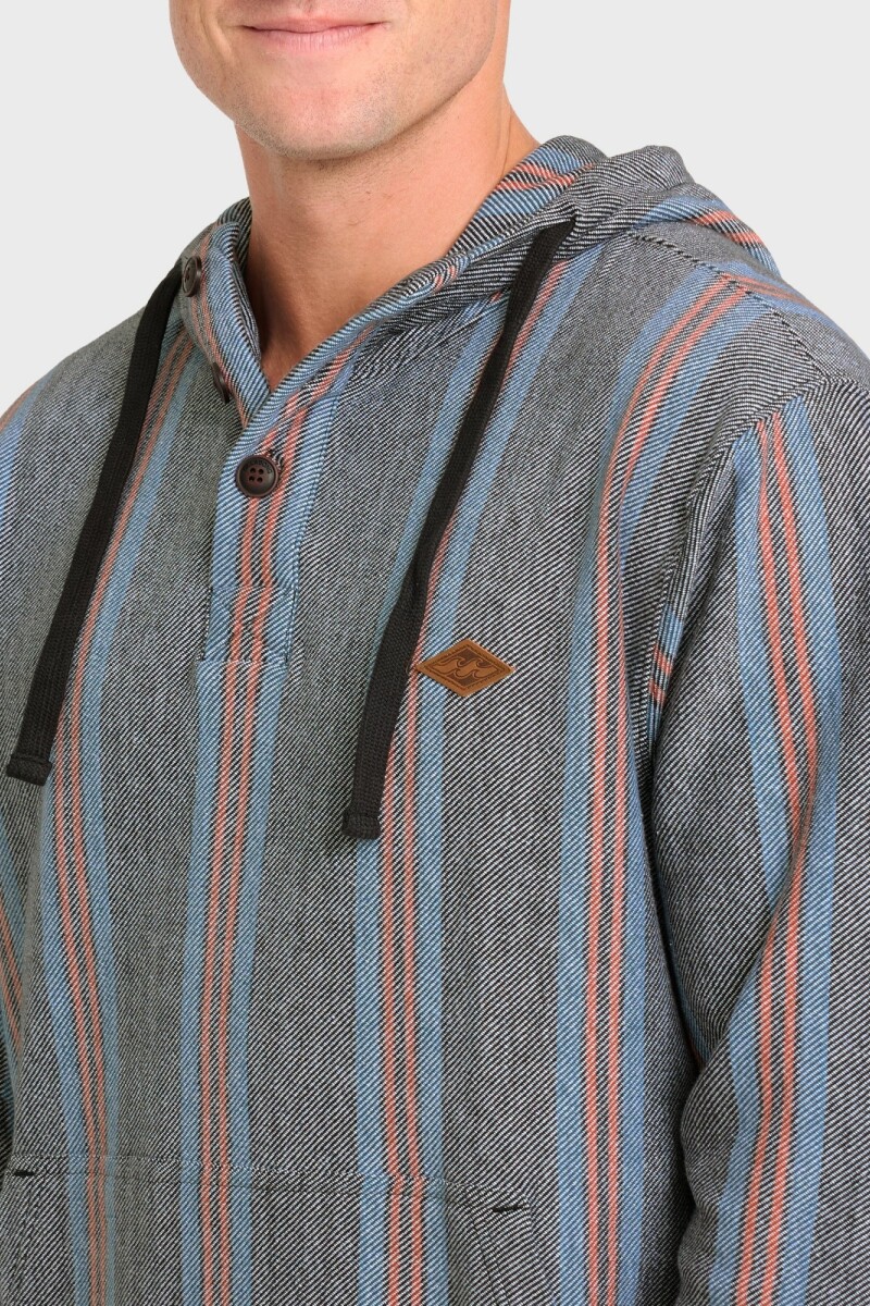 CANGURO RANCHO PULLOVER J-negro