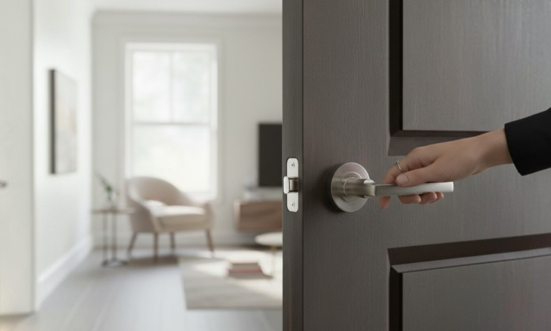 Manija Para Puerta R-530a Satinada 