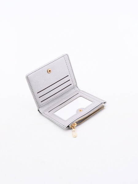 BILLETERA GRECIA PLATEADO