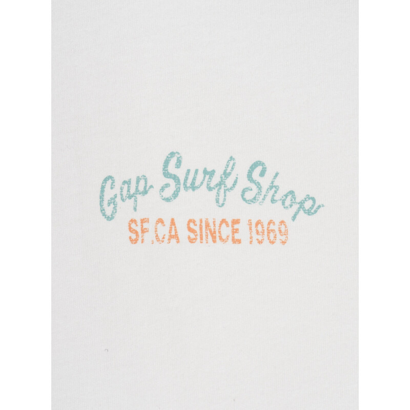 V-FRCH GAP SURF TEE NEW OFF WHITE