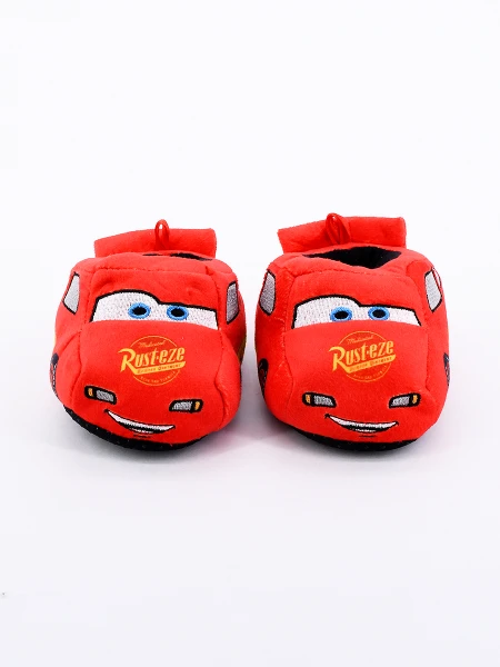 PANTUFLAS CARS ROJO