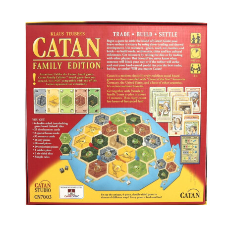 Catan: Family Edition [Inglés] Catan: Family Edition [Inglés]