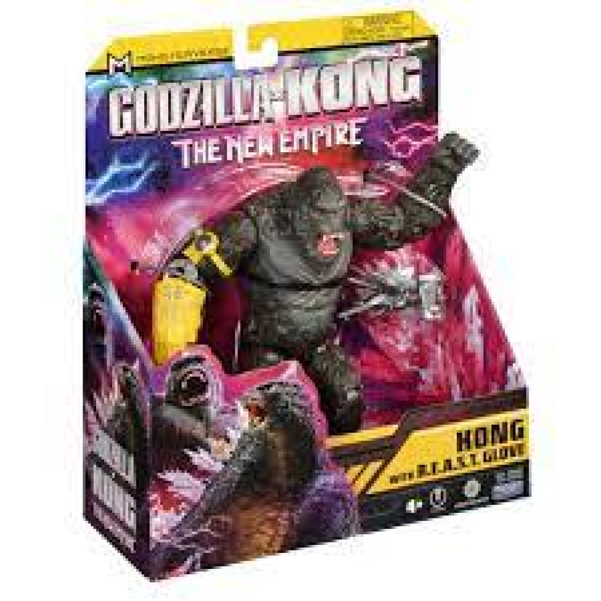 Godzilla x Kong - Guante Kong de 6 pulgadas con B.E.A.S.T. de Playmates Toys 