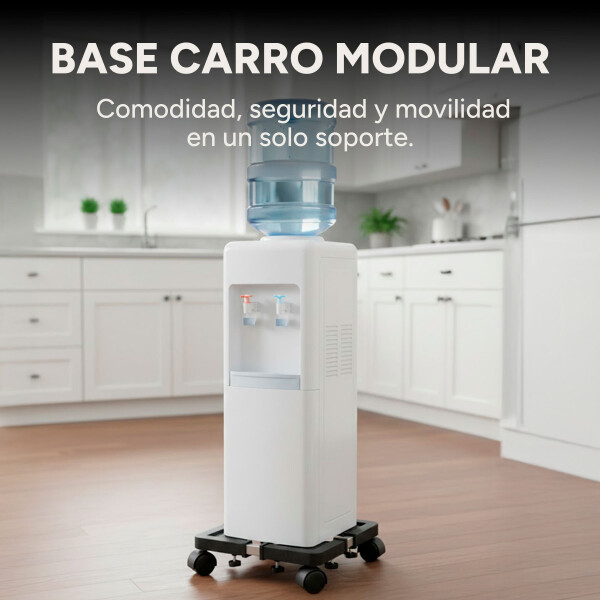 Base Carro Ruedas Soporte Dispensador Agua Garrafas Modular Base Carro Ruedas Soporte Dispensador Agua Garrafas Modular