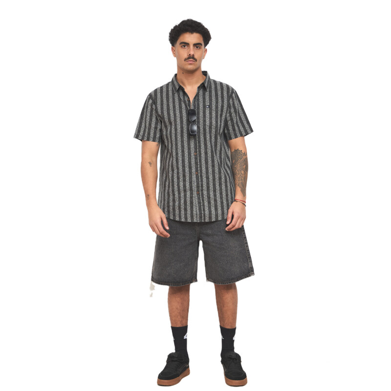 Camisa Quiksilver Daisyquard - Negro Camisa Quiksilver Daisyquard - Negro