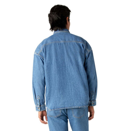 Camisa Dickies Mens Houston Denim Azul