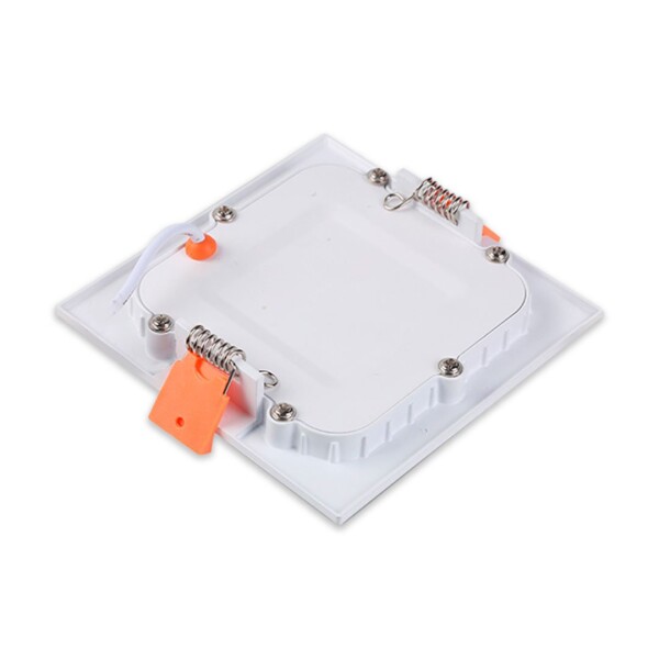 Plafon Panel 18W Luminaria Techo Cuadrado Embutir Luz Neutra Variante Color Blanco