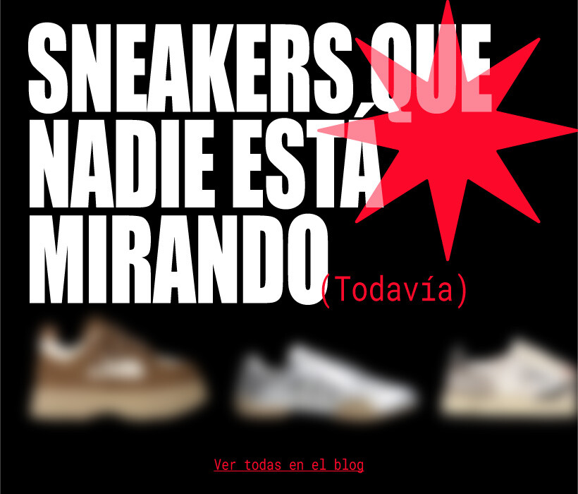 Sneakers que nadie está mirando (todavía)