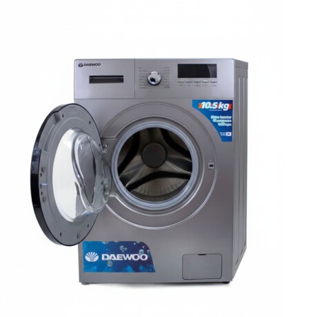Lavarropas carga frontal Daewoo Inverter | Capacidad de 10,5kg | Color silver Lavarropas carga frontal Daewoo Inverter | Capacidad de 10,5kg | Color silver
