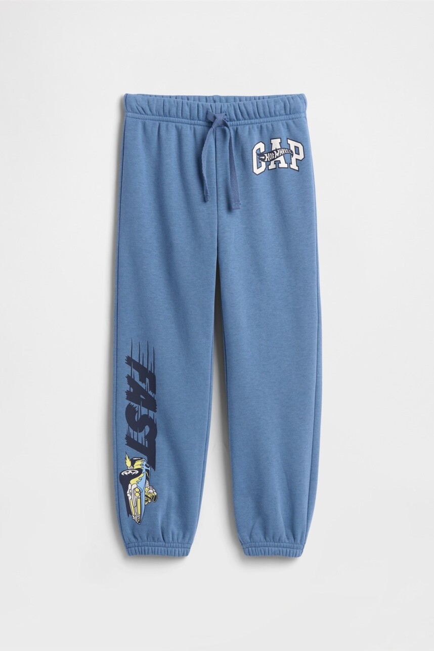 Pantalón Deportivo Logo Gap Toddler Niño Bainbridge Blue