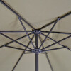 SOMBRILLA BEIGE P/JARDIN C/BASE 2.7Mts Unica