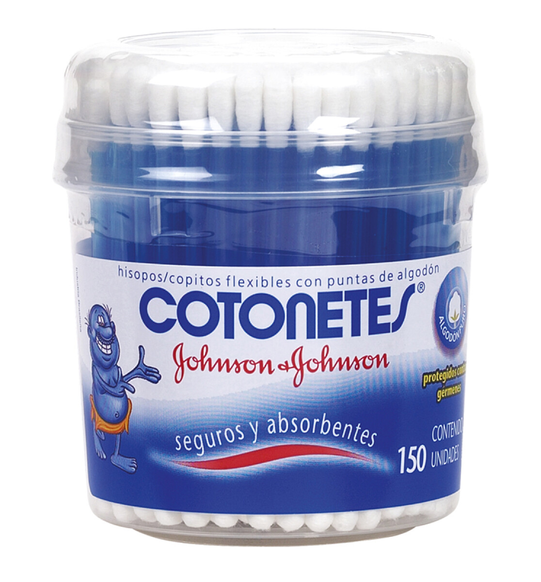 Cotonetes Johnson & Johnson - 150 Unidades 