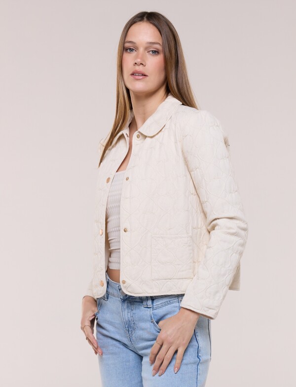 Chaqueta Bordada BEIGE