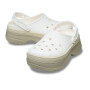 Classic Stacked Clog - Unisex Chalk