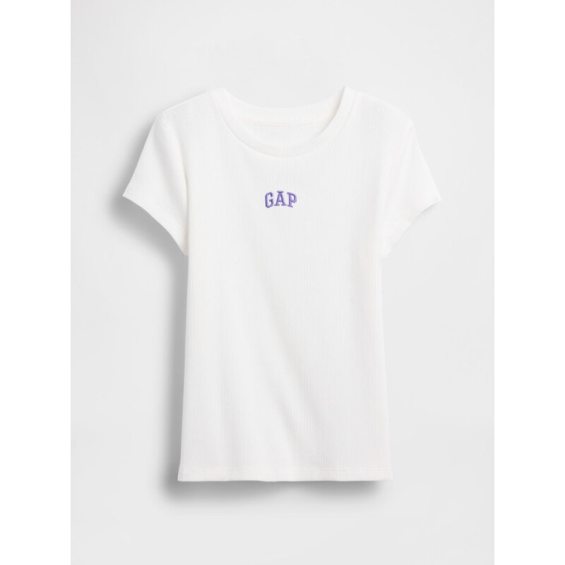 FRCH SS RIBBED TEE NEW OFF WHITE
