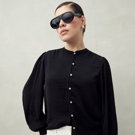 CAMISA BLOSSOM Negro