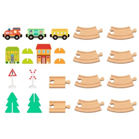 Tren de madera Hi Pando Ciudad