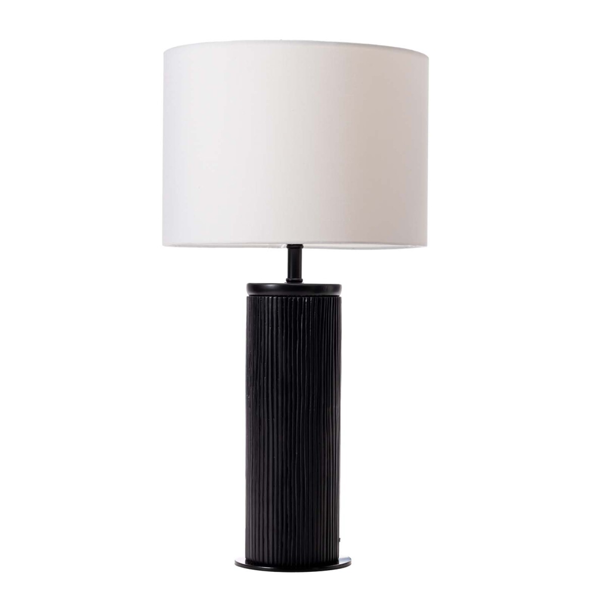 LAMPARA DE MESA - MADERA NEGRO Q215 