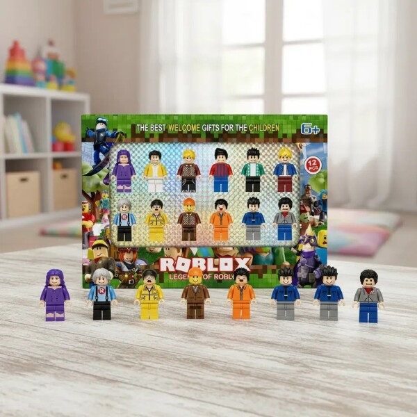 12 minifiguras lego tipo roblox 12 minifiguras lego tipo roblox