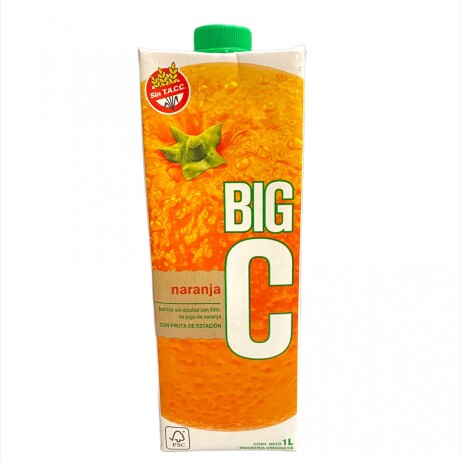 Jugo Big C 1 lt Naranja